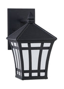 Generation Lighting - 89131-12 - One Light Outdoor Wall Lantern - Herrington - Black