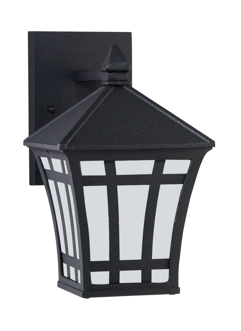 Generation Lighting. - 89131EN3-12 - One Light Outdoor Wall Lantern - Herrington - Black