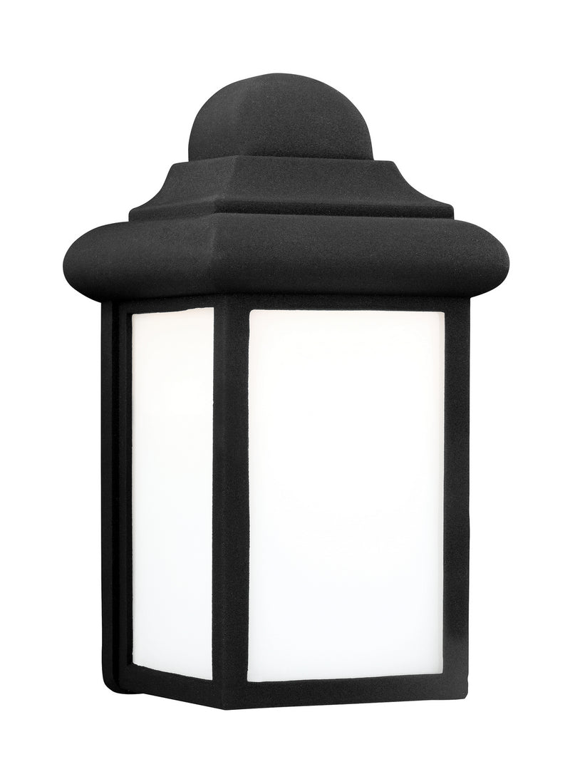 Generation Lighting. - 8788-12 - One Light Outdoor Wall Lantern - Mullberry Hill - Black