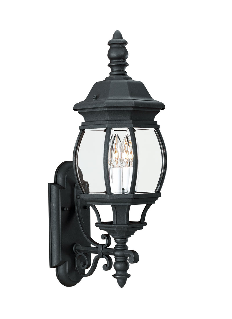 Generation Lighting - 88201EN-12 - Two Light Outdoor Wall Lantern - Wynfield - Black