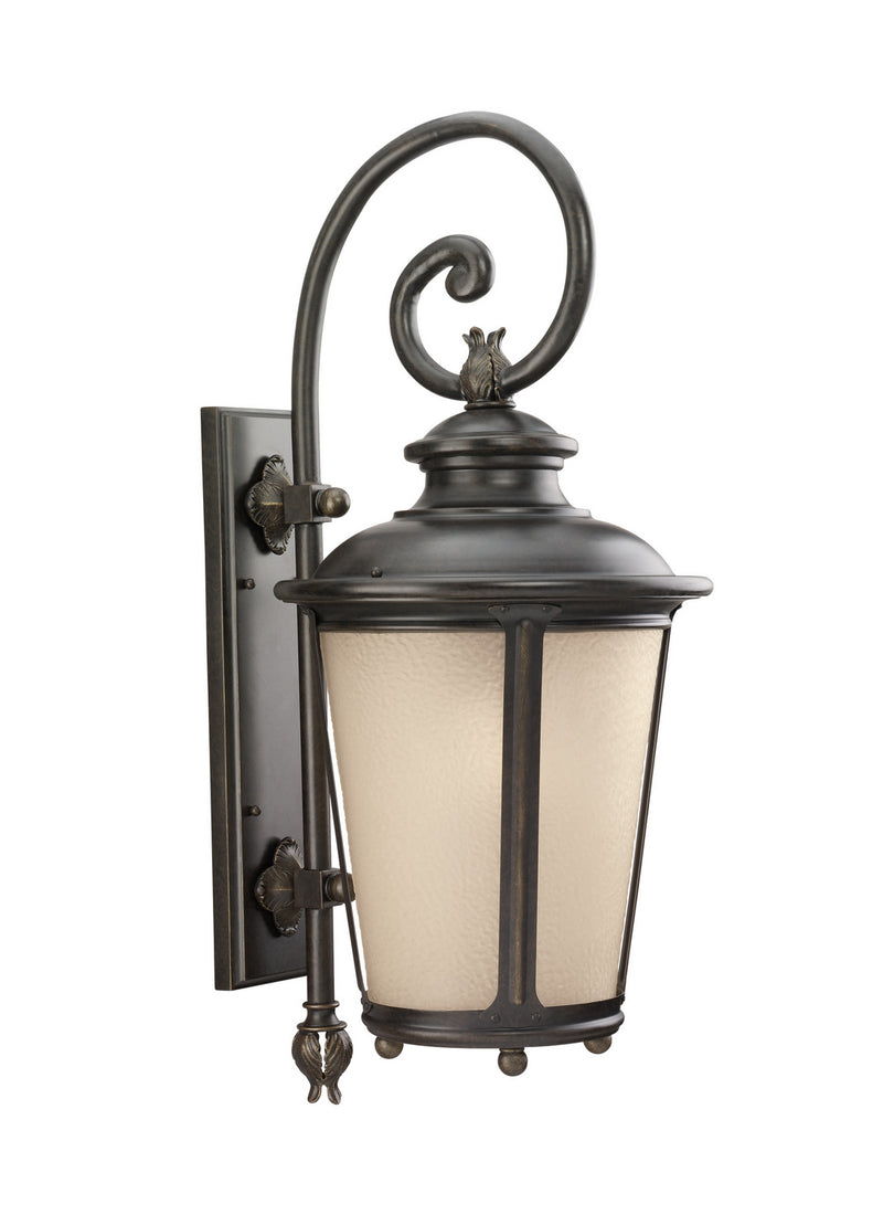Generation Lighting - 88243EN3-780 - One Light Outdoor Wall Lantern - Cape May - Burled Iron