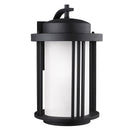 Generation Lighting - 8847901EN3-12 - One Light Outdoor Wall Lantern - Crowell - Black