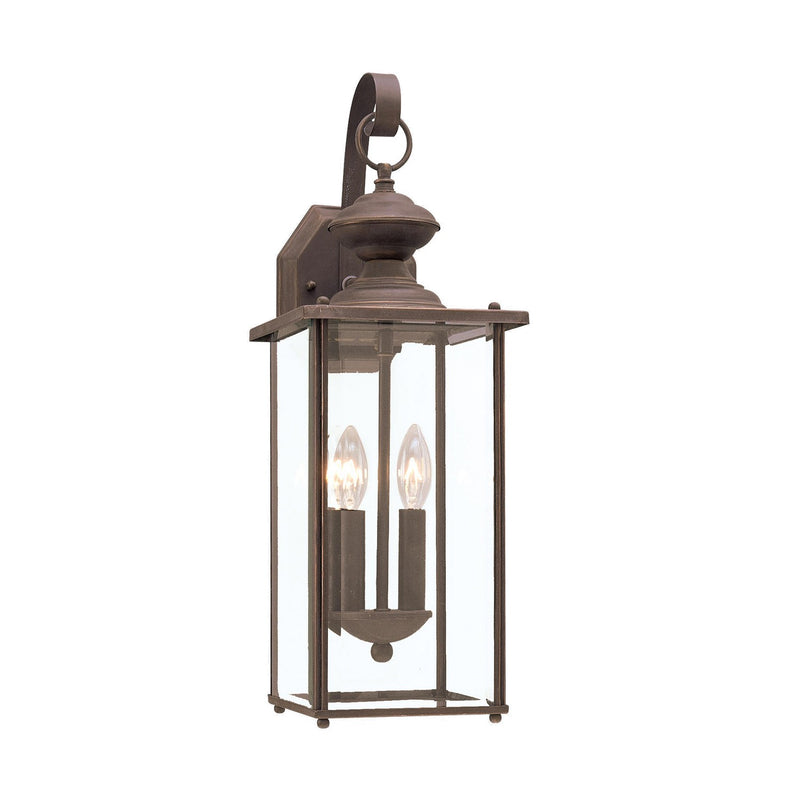 Generation Lighting - 8468EN-71 - Two Light Outdoor Wall Lantern - Jamestowne - Antique Bronze