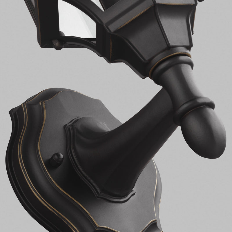 Generation Lighting - 8538701-71 - One Light Outdoor Wall Lantern - Sevier - Antique Bronze