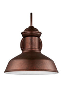 Generation Lighting - 8547701EN3-44 - One Light Outdoor Wall Lantern - Fredricksburg - Weathered Copper