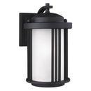 Generation Lighting - 8547901EN3-12 - One Light Outdoor Wall Lantern - Crowell - Black