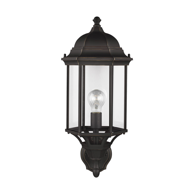 Generation Lighting - 8638701-71 - One Light Outdoor Wall Lantern - Sevier - Antique Bronze