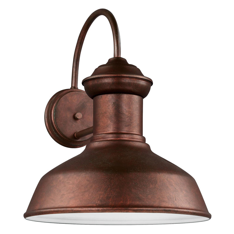 Generation Lighting - 8647701EN3-44 - One Light Outdoor Wall Lantern - Fredricksburg - Weathered Copper