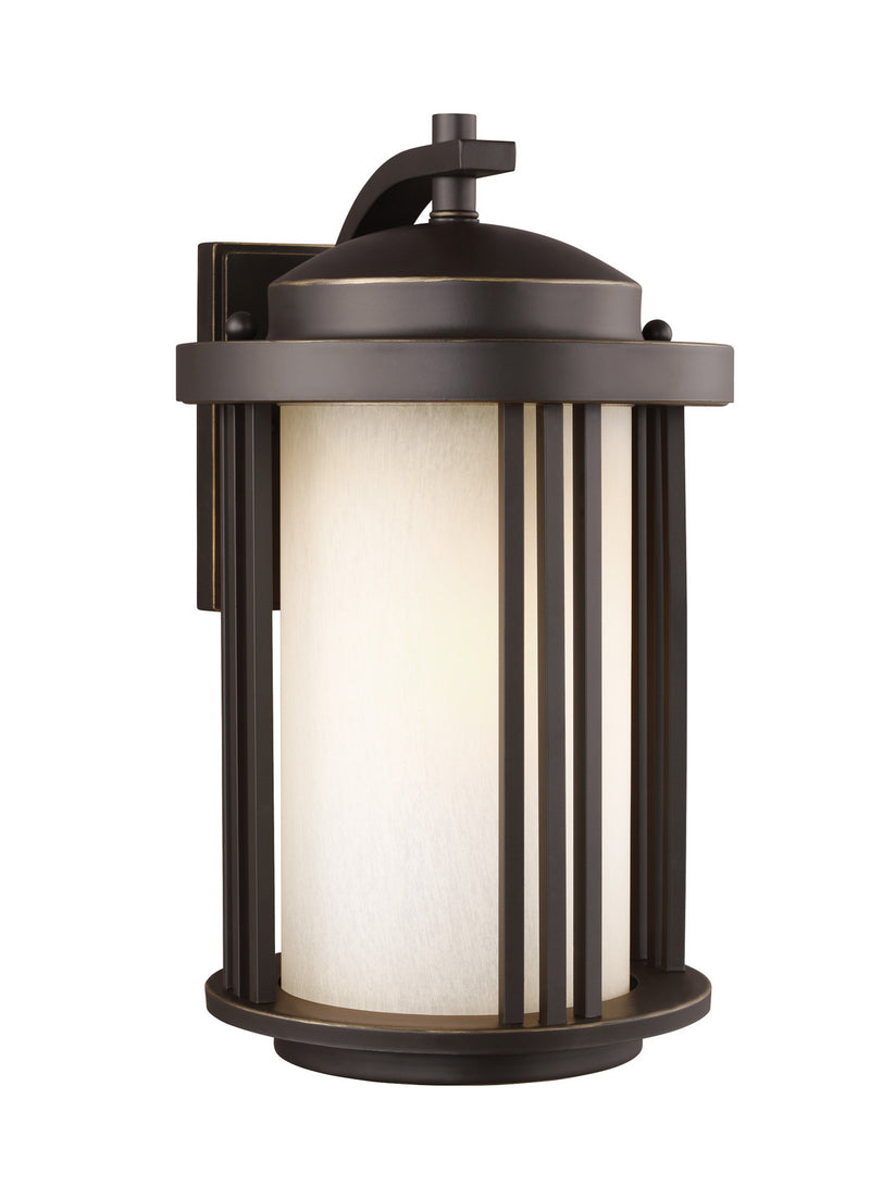 Generation Lighting. - 8747901EN3-71 - One Light Outdoor Wall Lantern - Crowell - Antique Bronze