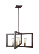 Four Light Chandelier<br /><span style="color:#4AB0CE;">Entrega: 4-10 dias en USA</span><br /><span style="color:#4AB0CE;font-size:60%;">PREGUNTE POR ENTREGA EN PANAMA</span><br />Collection: Finnegan<br />Finish: New World Bronze