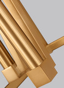 Visual Comfort Studio - F3150/4GSB - Four Light Lantern - Conant - Gilded Satin Brass