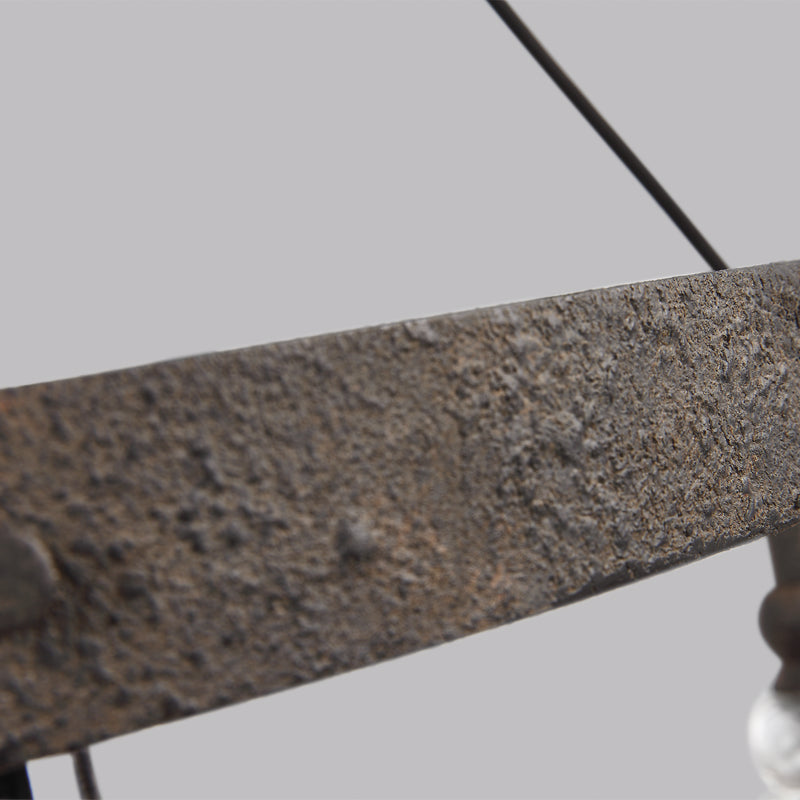 Generation Lighting - F3169/5DWI - Five Light Chandelier - Loras - Dark Weathered Iron