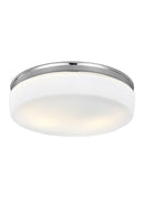 Two Light Flush Mount<br /><span style="color:#4AB0CE;">Entrega: 8-9 semanas en USA</span><br /><span style="color:#4AB0CE;font-size:60%;">PREGUNTE POR ENTREGA EN PANAMA</span><br />Collection: Issen<br />Finish: Chrome
