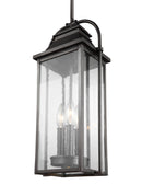Three Light Pendant<br /><span style="color:#4AB0CE;">Entrega: 12-13 semanas en USA</span><br /><span style="color:#4AB0CE;font-size:60%;">PREGUNTE POR ENTREGA EN PANAMA</span><br />Collection: Wellsworth<br />Finish: Antique Bronze