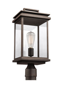 One Light Outdoor Post Lantern<br /><span style="color:#4AB0CE;">Entrega: 6-7 semanas en USA</span><br /><span style="color:#4AB0CE;font-size:60%;">PREGUNTE POR ENTREGA EN PANAMA</span><br />Collection: Glenview<br />Finish: Antique Bronze