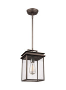 One Light Outdoor Pendant<br /><span style="color:#4AB0CE;">Entrega: 4-10 dias en USA</span><br /><span style="color:#4AB0CE;font-size:60%;">PREGUNTE POR ENTREGA EN PANAMA</span><br />Collection: Glenview<br />Finish: Antique Bronze