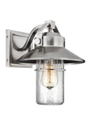 One Light Lantern<br /><span style="color:#4AB0CE;">Entrega: 4-10 dias en USA</span><br /><span style="color:#4AB0CE;font-size:60%;">PREGUNTE POR ENTREGA EN PANAMA</span><br />Collection: Boynton<br />Finish: Painted Brushed Steel