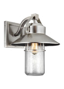 One Light Lantern<br /><span style="color:#4AB0CE;">Entrega: 4-10 dias en USA</span><br /><span style="color:#4AB0CE;font-size:60%;">PREGUNTE POR ENTREGA EN PANAMA</span><br />Collection: Boynton<br />Finish: Painted Brushed Steel