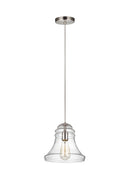 One Light Mini-Pendant<br /><span style="color:#4AB0CE;">Entrega: 4-10 dias en USA</span><br /><span style="color:#4AB0CE;font-size:60%;">PREGUNTE POR ENTREGA EN PANAMA</span><br />Collection: Doyle<br />Finish: Satin Nickel