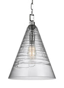 One Light Pendant<br /><span style="color:#4AB0CE;">Entrega: 4-10 dias en USA</span><br /><span style="color:#4AB0CE;font-size:60%;">PREGUNTE POR ENTREGA EN PANAMA</span><br />Collection: Elmore<br />Finish: Chrome
