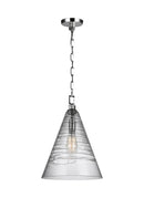 One Light Pendant<br /><span style="color:#4AB0CE;">Entrega: 4-10 dias en USA</span><br /><span style="color:#4AB0CE;font-size:60%;">PREGUNTE POR ENTREGA EN PANAMA</span><br />Collection: Elmore<br />Finish: Chrome