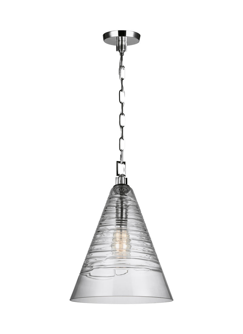 One Light Pendant<br /><span style="color:#4AB0CE;">Entrega: 4-10 dias en USA</span><br /><span style="color:#4AB0CE;font-size:60%;">PREGUNTE POR ENTREGA EN PANAMA</span><br />Collection: Elmore<br />Finish: Chrome