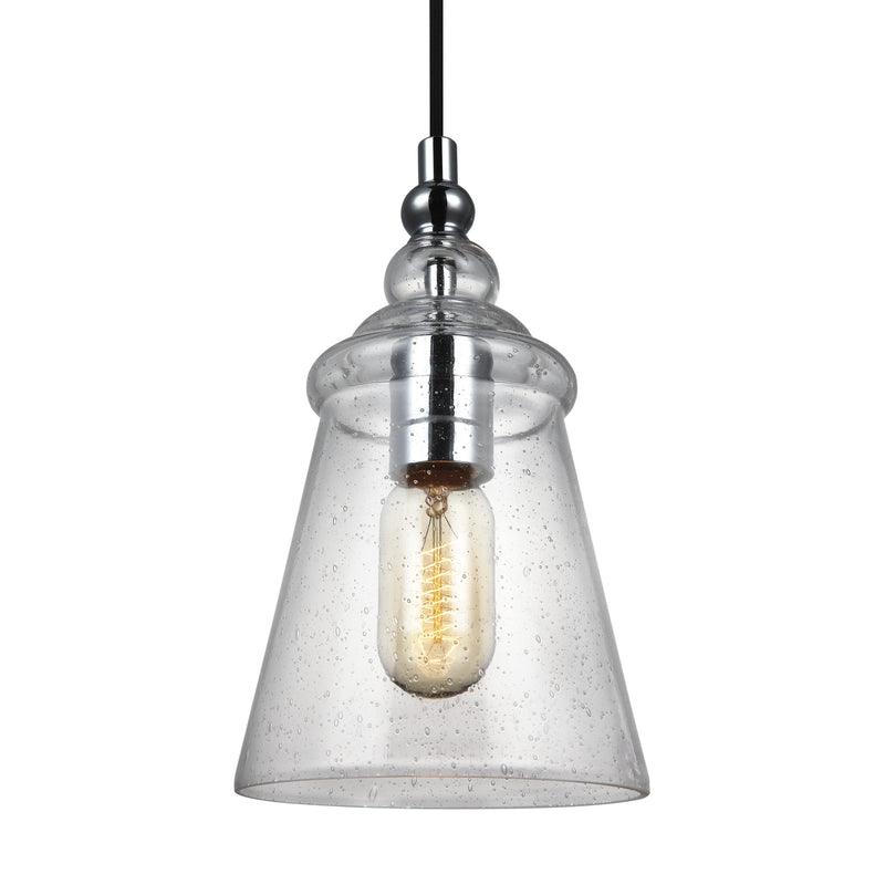 One Light Pendant<br /><span style="color:#4AB0CE;">Entrega: 4-10 dias en USA</span><br /><span style="color:#4AB0CE;font-size:60%;">PREGUNTE POR ENTREGA EN PANAMA</span><br />Collection: Loras<br />Finish: Chrome