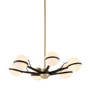 Troy Lighting - F5303-TBZ/BBA - Six Light Chandelier - Ace - Textured Bronze