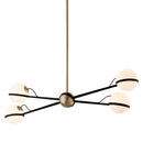 Troy Lighting - F5307-TBZ/BBA - Four Light Island Pendant - Ace - Textured Bronze