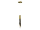 Avenue Lighting - HF1901-1-AP-BB - LED Pendant - Aspen - Brushed Brass