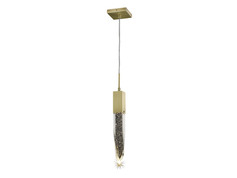 Avenue Lighting - HF1901-1-AP-BB - LED Pendant - Aspen - Brushed Brass
