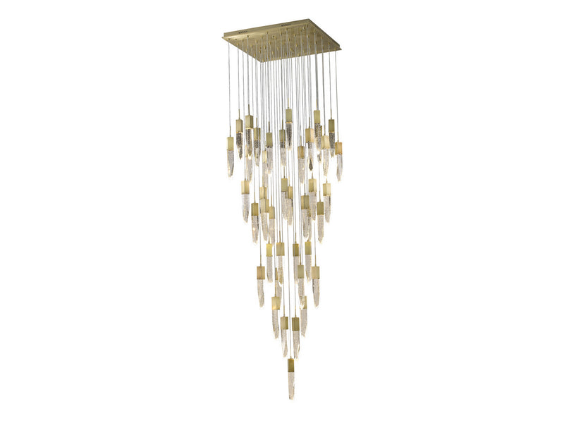 Avenue Lighting - HF1903-41-AP-BB - 41 Light Flush Mount Pendant - Aspen - Brushed Brass