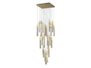 Avenue Lighting - HF1903-41-GL-BB - LED Pendant - The Original Glacier - Brushed Brass