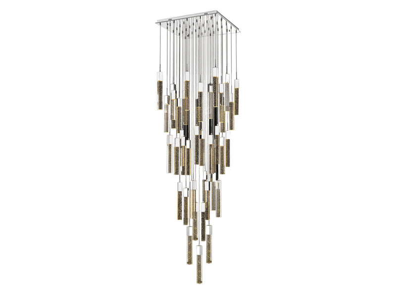 Avenue Lighting - HF1903-41-GL-CH - 41 Light Flush Mount Pendant - The Original Glacier - Polished Chrome