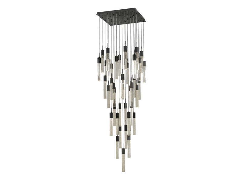 Avenue Lighting - HF1903-41-GL-DBZ - 41 Light Flush Mount Pendant - The Original Glacier - Dark Bronze