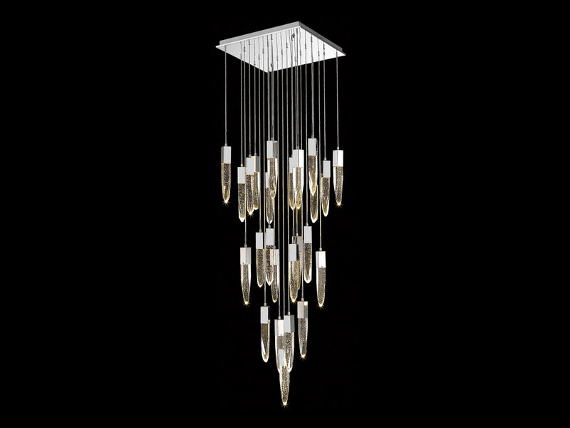 Avenue Lighting - HF1904-25-AP-CH - 25 Light Flush Mount Pendant - Aspen - Polished Chrome