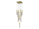 Avenue Lighting - HF1905-13-GL-BB - LED Pendant - The Original Glacier - Brushed Brass