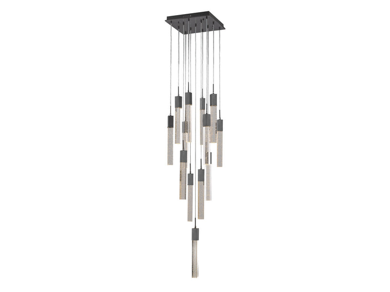 Avenue Lighting - HF1905-13-GL-DBZ - 13 Light Pendant - The Original Glacier - Dark Bronze