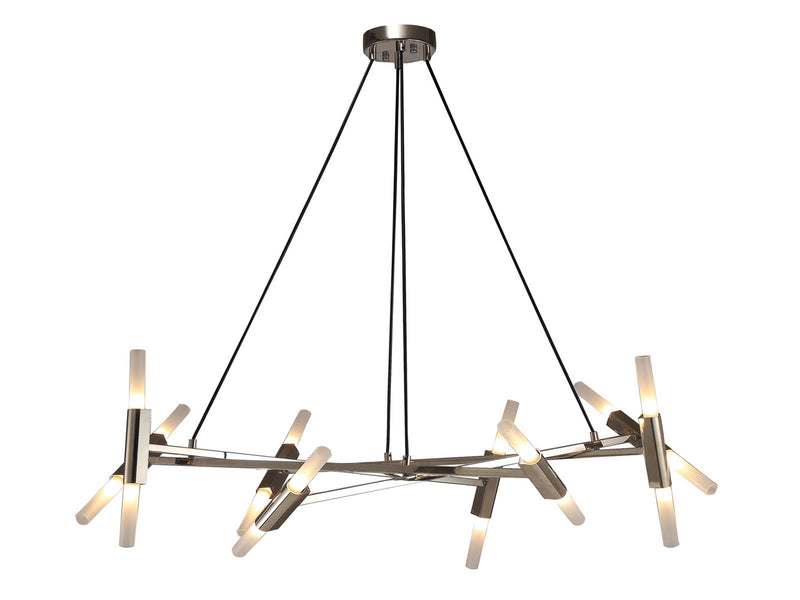 Avenue Lighting - HF6016-PN - 16 Light Chandelier - Manhattan Ave. - Polished Nickel