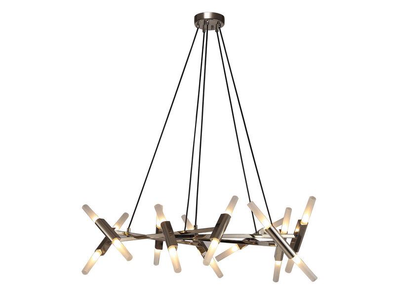 Avenue Lighting - HF6020-PN - LED Chandelier - Manhattan Ave. - Polished Nickel