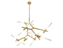 Avenue Lighting - HF8060-14-BB - LED Chandelier - San Vicente Blvd. - Brushed Brass