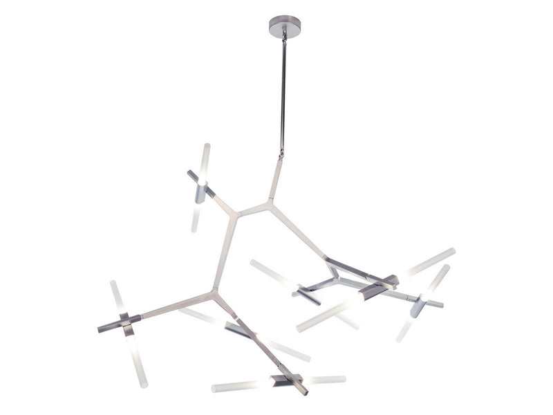 Avenue Lighting - HF8060-14-CH - LED Chandelier - San Vicente Blvd. - Matte Chrome