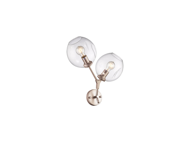 Avenue Lighting - HF8082-BB - Two Light Wall Sconce - Fairfax Ave. - Brushed Brass