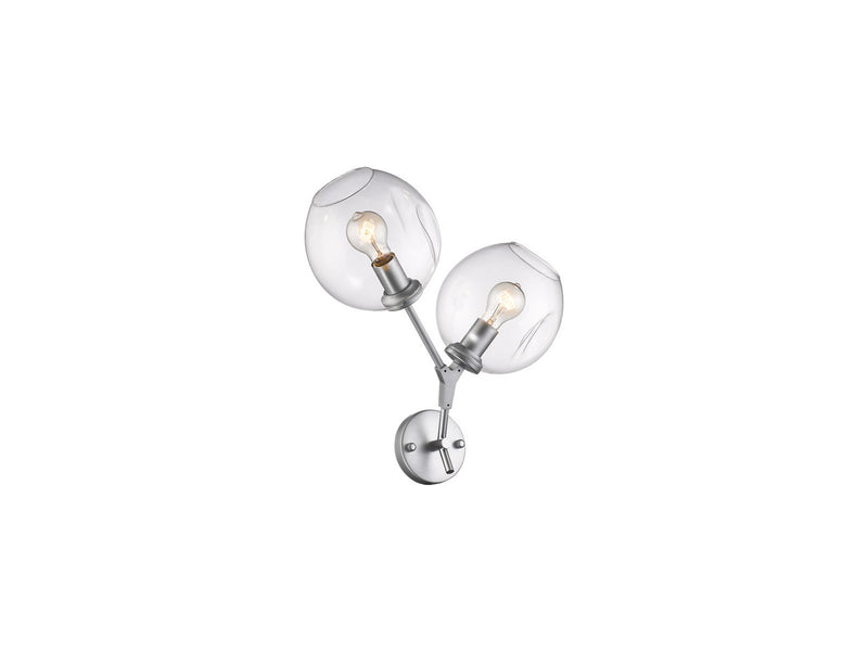 Avenue Lighting - HF8082-CH - Two Light Wall Sconce - Fairfax Ave. - Matte Chrome