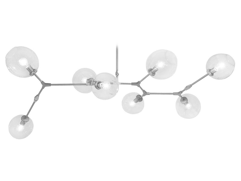 Avenue Lighting - HF8088-CH - Eight Light Chandelier - Fairfax Ave. - Matte Chrome