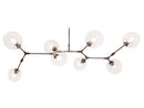 Avenue Lighting - HF8088-DBZ - Eight Light Chandelier - Fairfax Ave. - Dark Bronze