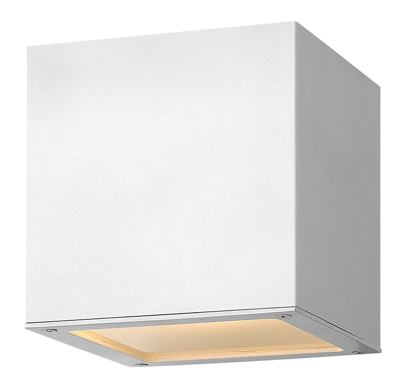 Hinkley - 1768SW - LED Wall Mount - Kube - Satin White