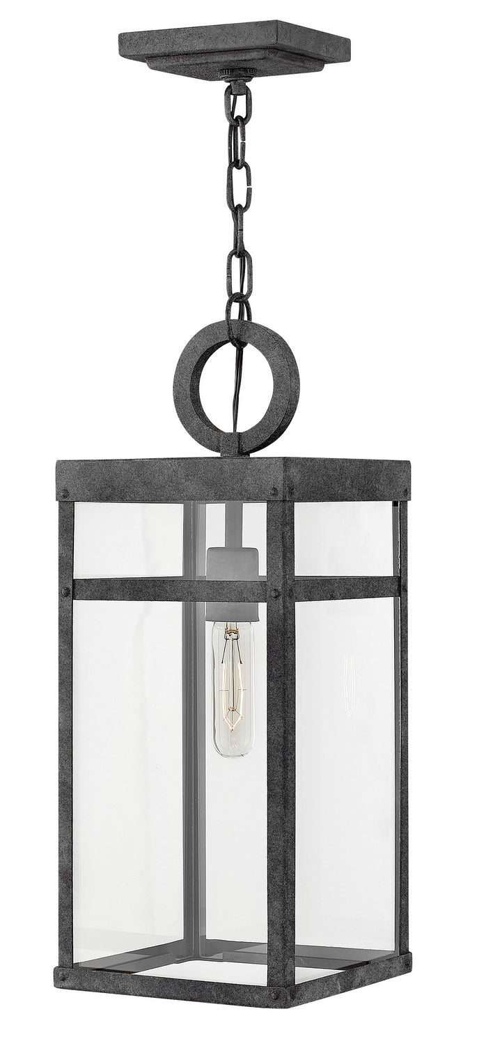 Hinkley - 2802DZ - LED Hanging Lantern - Porter - Aged Zinc