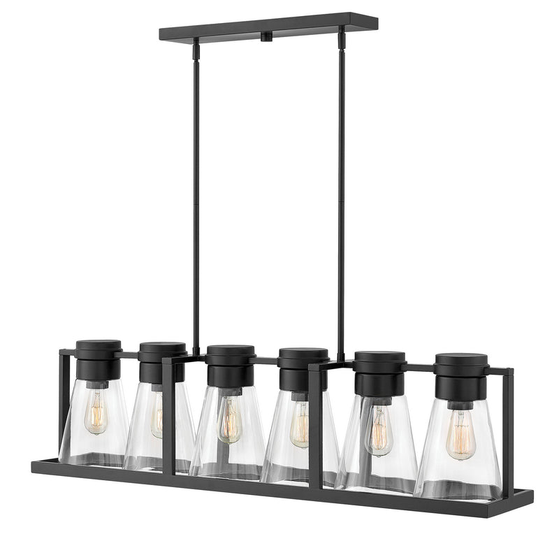 Hinkley - 63306BK-CL - LED Pendant - Refinery - Black