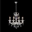 Allegri - 020152-017-SS001 - Eight Light Chandelier - Vasari - Silver